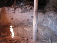 Inside one of the Seven Kivas